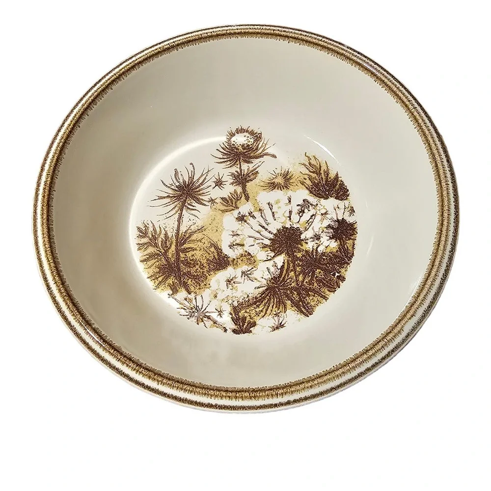 Rolling Hills by MIKASA 9 Inch Round Vegetable Serving Bowl - Picture 1 of 2